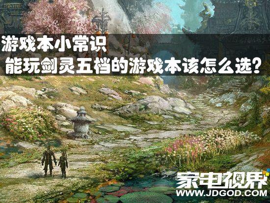 游戏本小常识:能玩剑灵五档的游戏本该怎么选？