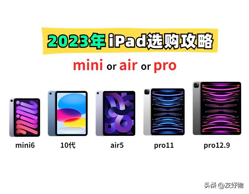 提前收藏！2023年iPad最佳选购攻略，学生党、工作党快看！