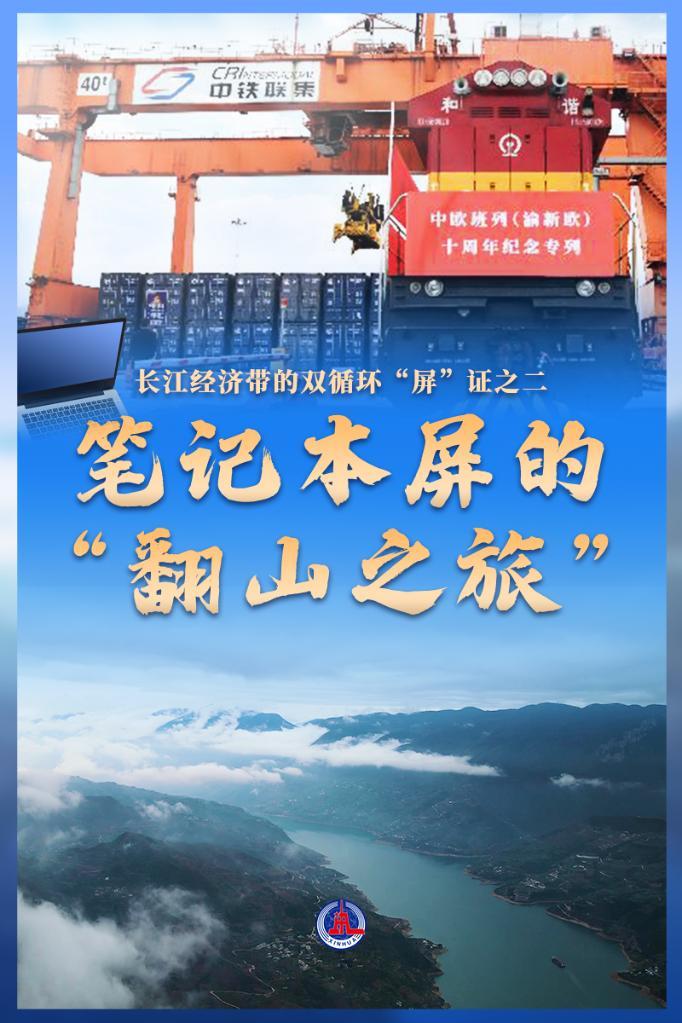 新华全媒+丨笔记本屏的“翻山之旅”——长江经济带的双循环“屏”证之二