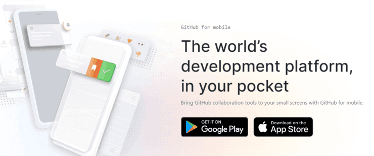 GitHub 手机端 App 正式发布，支持暗黑模式