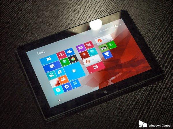 图赏：联想首款Win10平板ThinkPad 10