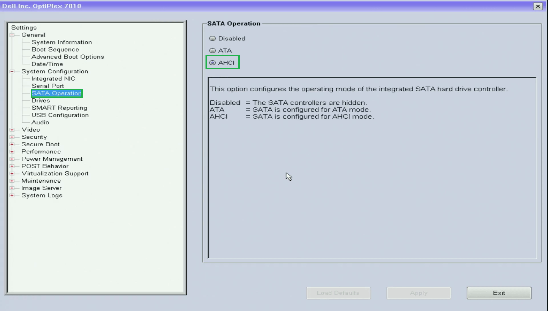 更改AHCI模式导致Win10蓝屏INACCESSIBLE BOOT DEVICE