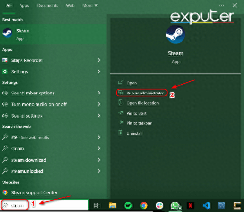 Steam错误代码107解决思路：修改DNS、管理员运行