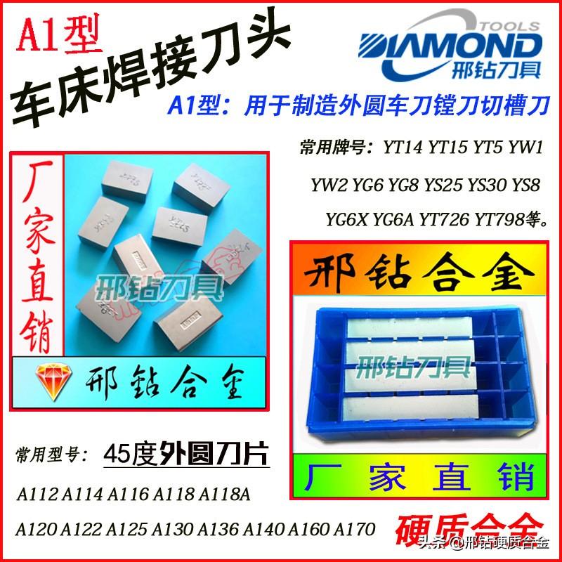 硬质合金刀头规格尺寸|外圆车床刀头的型号参数YT5 A320
