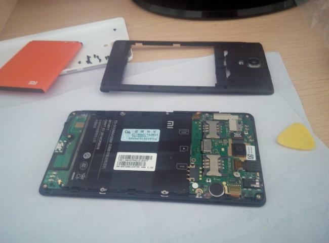 牛人给红米note拆机换屏全过程