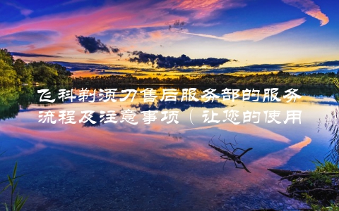 飞科剃须刀售后服务部的服务流程及注意事项（让您的使用体验更舒适）