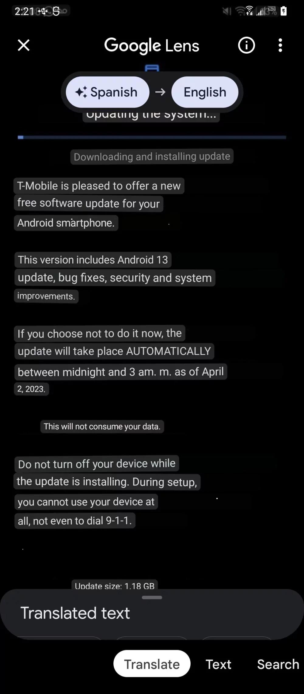 美版LG V60 ThinQ手机推送安卓13更新，用户反馈运行更流畅了