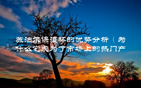 苏泊尔保温杯的优势分析（为什么它成为了市场上的热门产品）