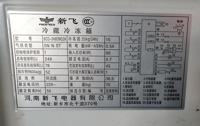 新飞bcd-213emt电脑板在哪个位置（新飞冰箱面板怎么解锁）