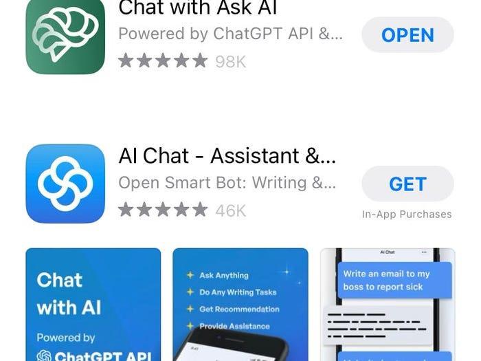 谨防受骗：ChatGPT官方应用在苹果App Store遭山寨围剿