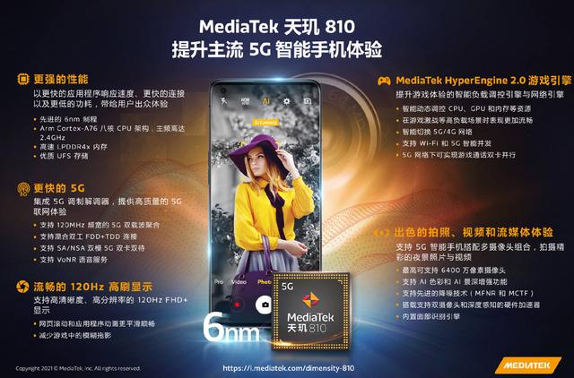 天玑810相当于骁龙多少处理器（天玑810能流畅用几年）