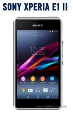 索尼上新 Xperia E1 II登录在线商店