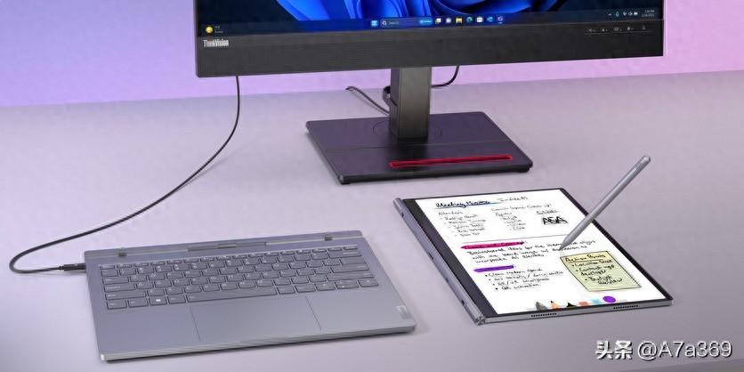 联想在CES 2024上展示了 Windows 计算机和 Android 平板的独特混合体
