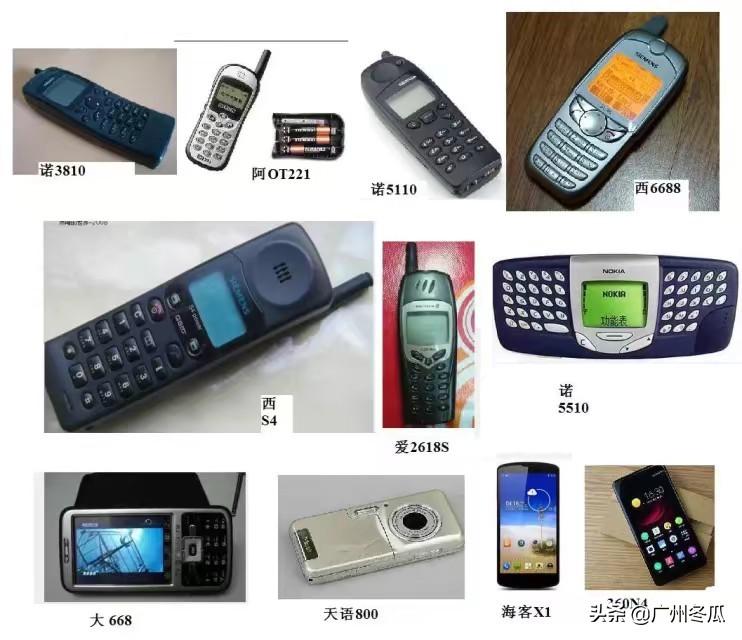 从诺基亚3810到华为8X，我的13部手机故事，看有你用过的吗？