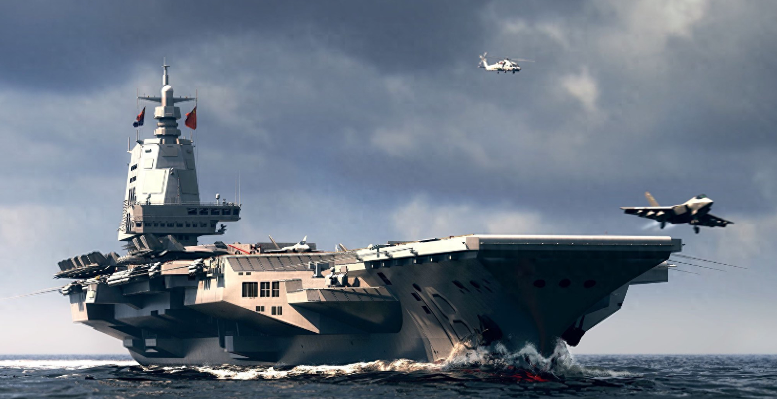 港媒:福建号航母即将开始试航,2025年前可服役