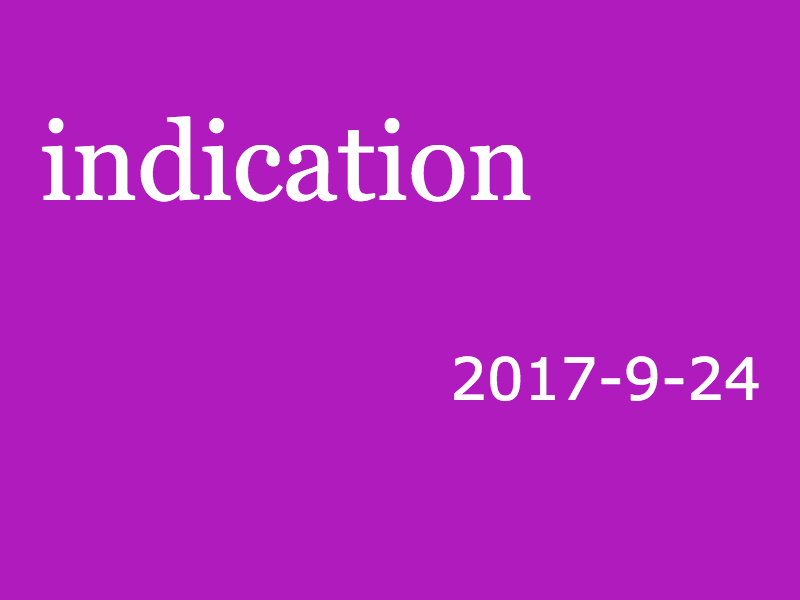 天天记单词:indication