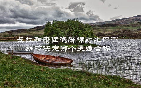 长虹和康佳泡脚桶对比评测（细节决定哪个更适合你）