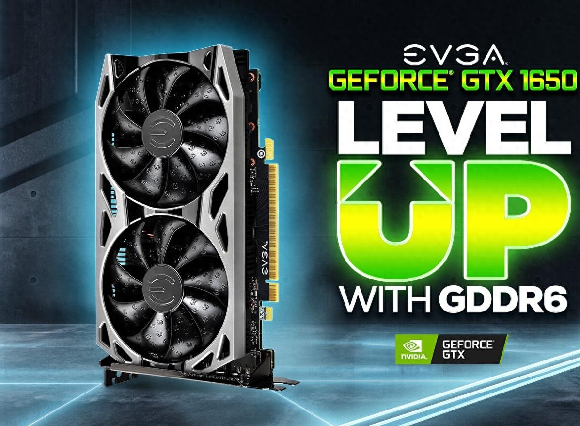 EVGA 发布两款 GDDR6 显存 GTX 1650 显卡:170美元起