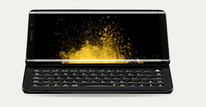 玩的了经典,赶得上潮流!F(x)tec Pro1全键全面屏手机将于10月正式上市