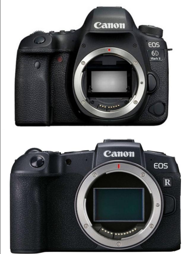 佳能入门全幅机,选新出的EOS RP还是传统单反6D2?