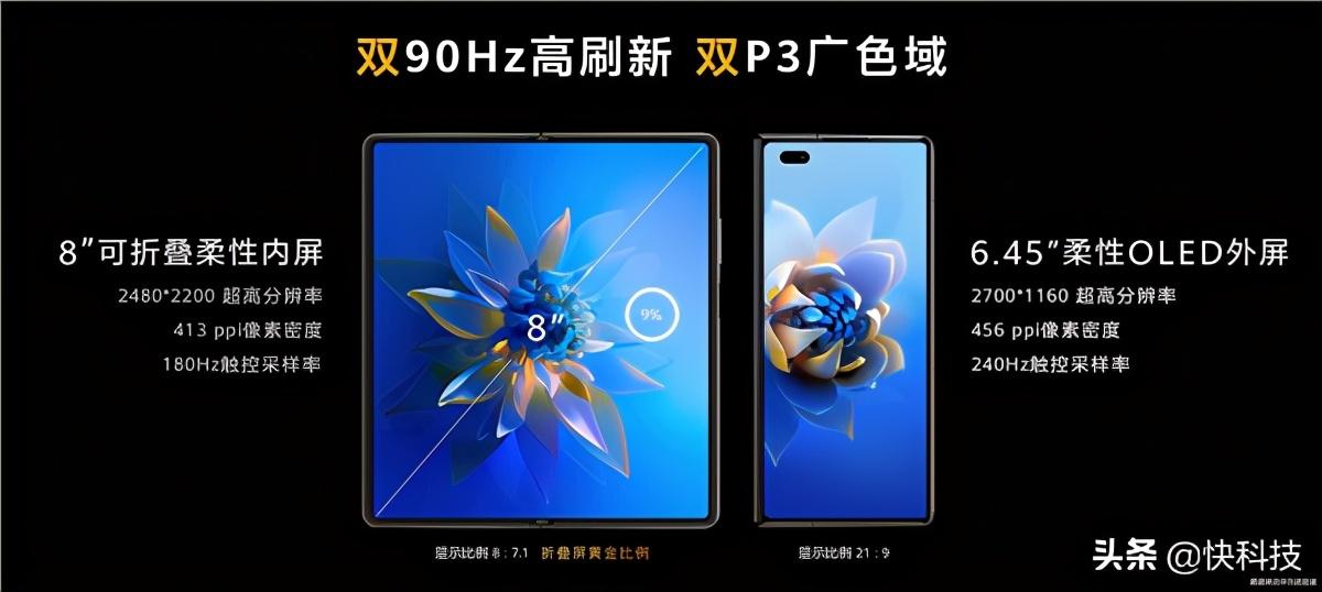 华为Mate X2对比三星折叠机皇Z Fold 2:差距明显