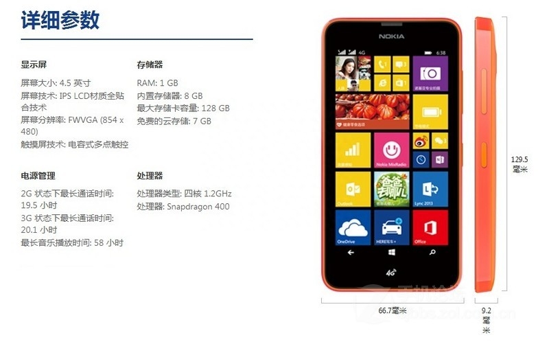 网友霸气评测诺基亚 LUMIA 638
