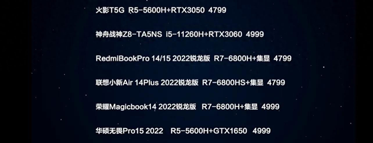 10月笔记本电脑推荐,4000—5000性价比游戏本低价指南
