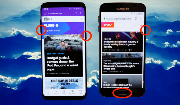 新旧有别 在三星Galaxy手机上截屏的正确方式