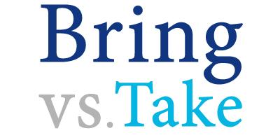 bring和take的区别及用法，都在这一篇里了