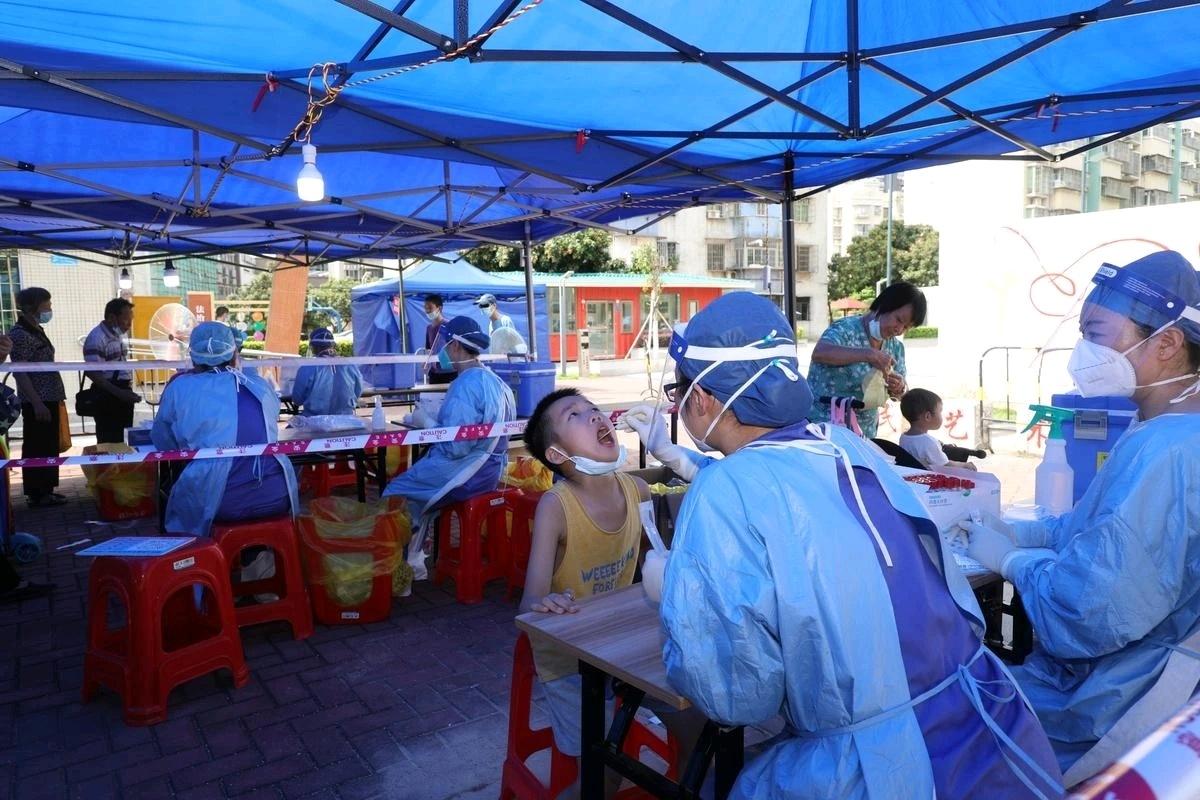 全员核酸检测进行时，金湾67个采样点开放