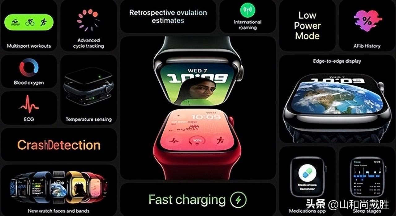 apple watch series 8和7的区别是什么？二者分析对比