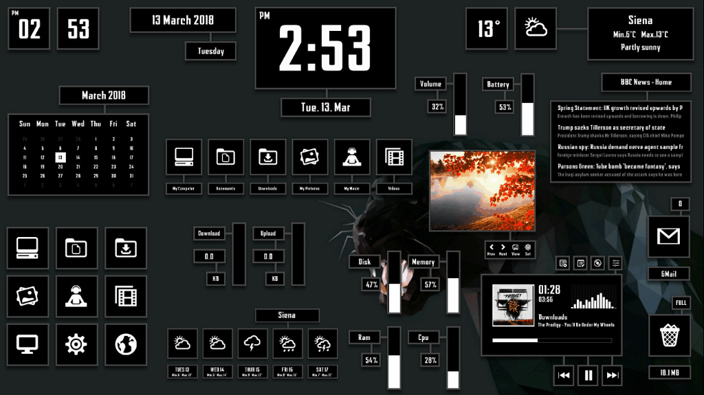 桌面美化工具,让每个人都能自己制作一个专属主题