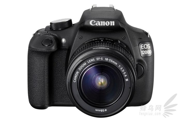 超轻便单反 佳能EOS1200D双头套机3699元