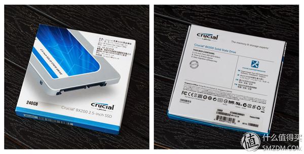 #本站首晒# 我也来试试TLC：Crucial 英睿达 BX200 240G固态硬盘 晒单体验