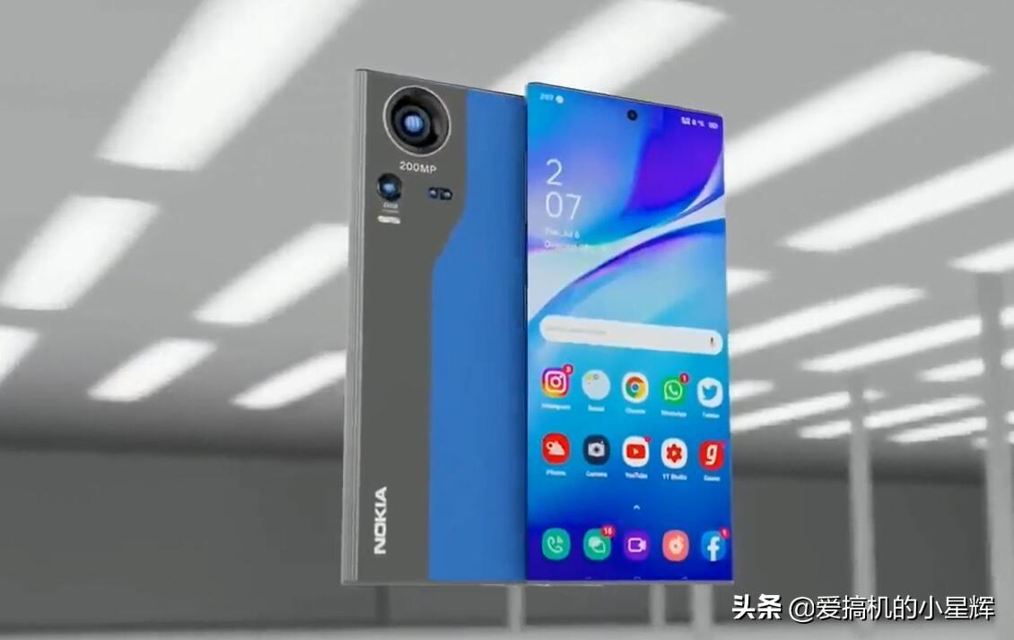 诺基亚X50概念机，6350mAh+2亿像素+蔡司镜头，还有120W快充