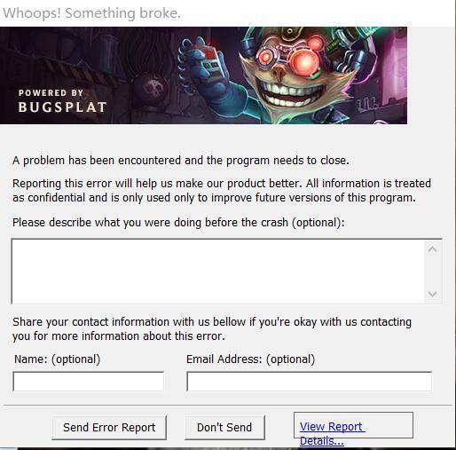 英雄联盟弹出woops!（英雄联盟进入游戏一直woops）