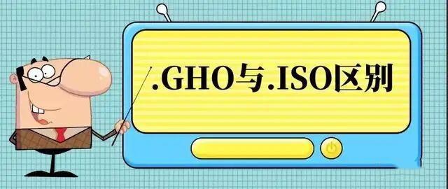 安装电脑系统iso和gho区别