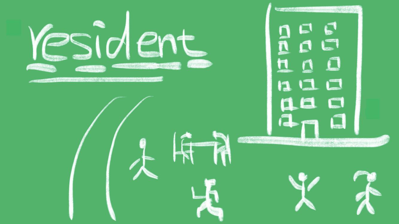 resident什么意思