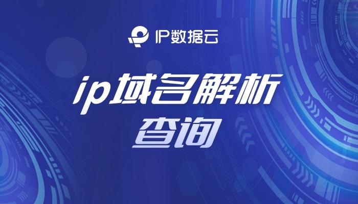 ip域名解析查询
