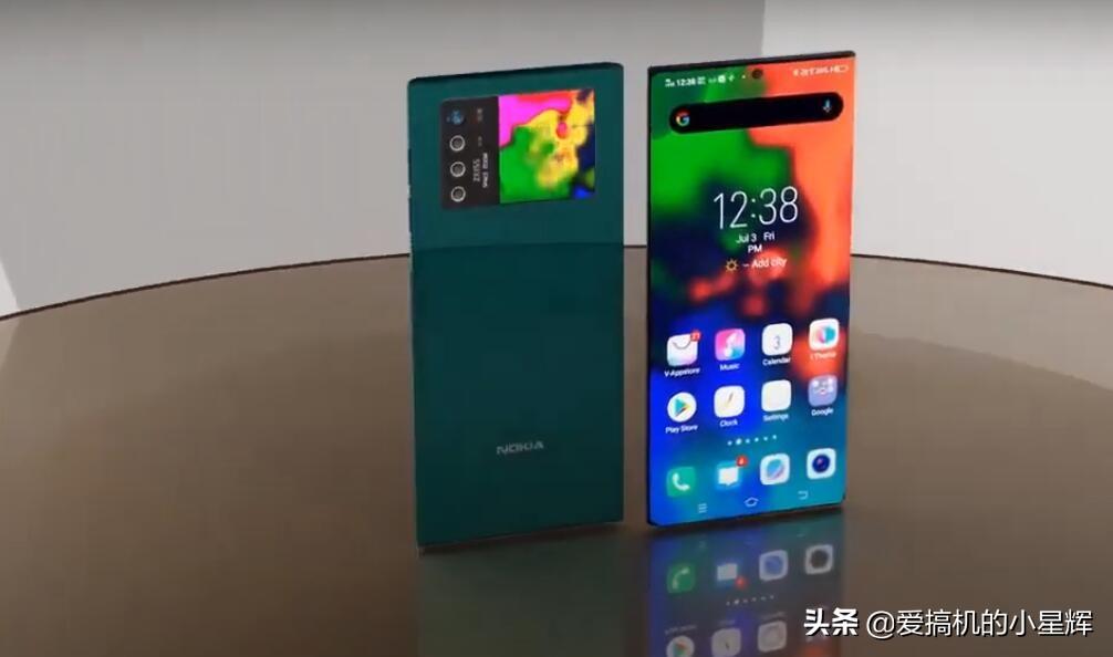 诺基亚X60系列概念机，2亿像素+6000mAh+144Hz，还有100倍变焦