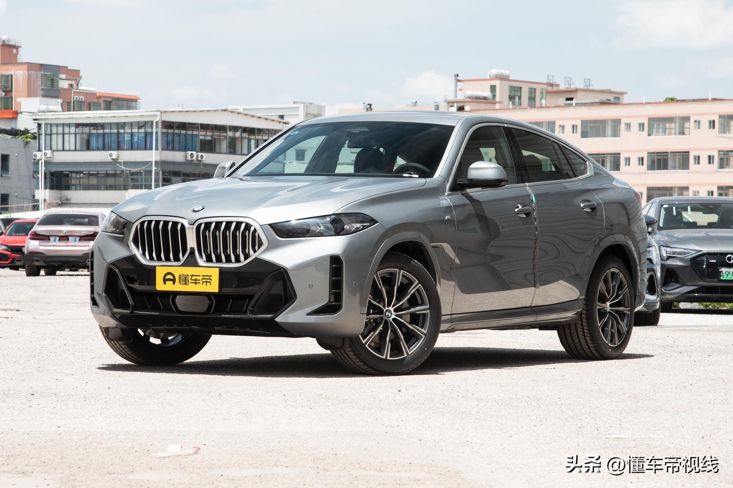 新车 | 79.99万起，2023款宝马X6到店实拍，取消激光大灯/换双联屏