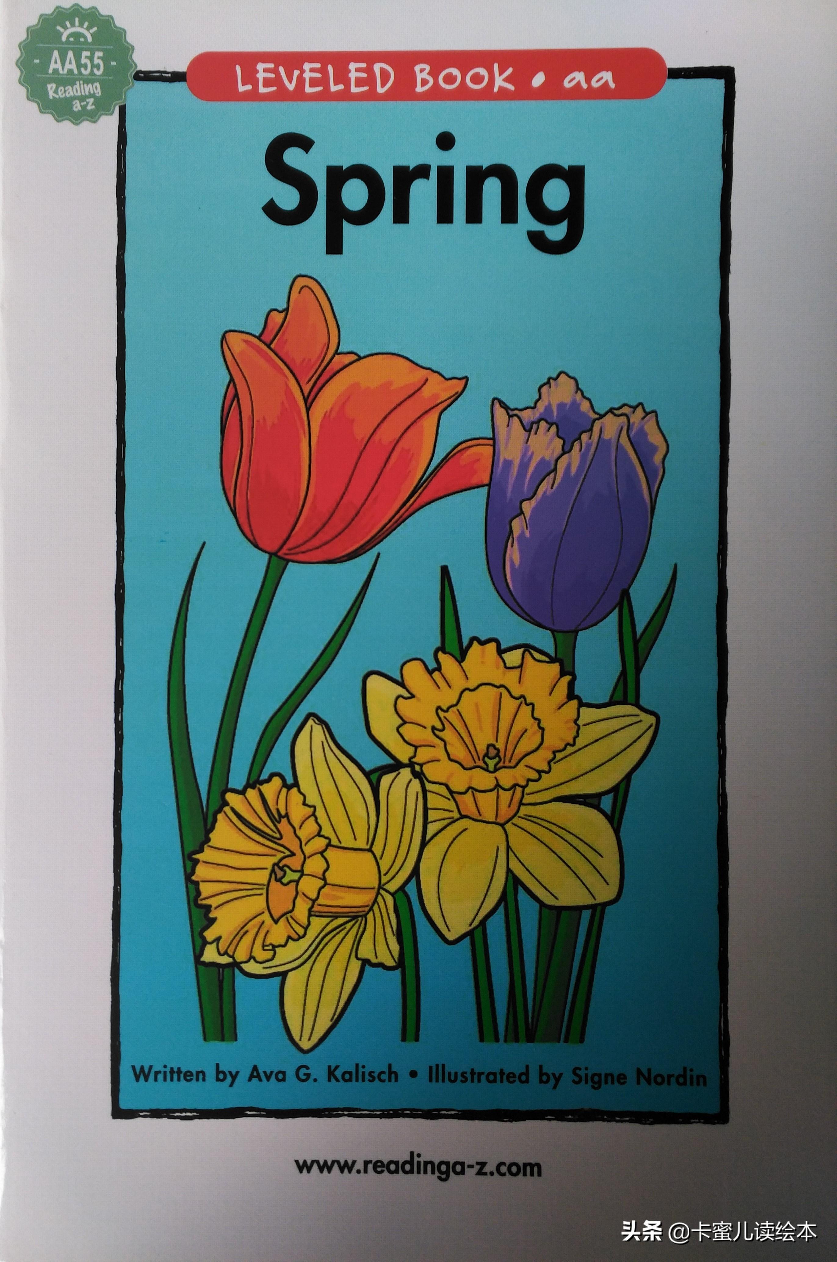 英文有声绘本故事《Spring》春天