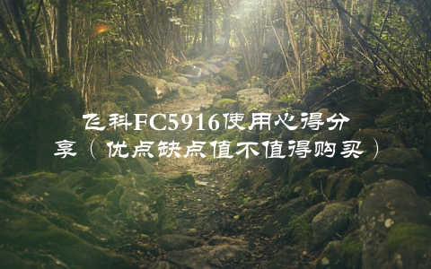 飞科FC5916使用心得分享（优点缺点值不值得购买）