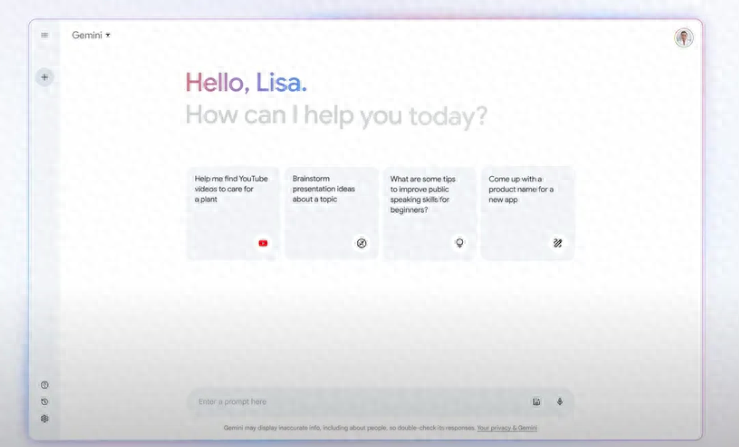 谷歌宣布将AI聊天助手Bard更名为Gemini,推出安卓独立应用