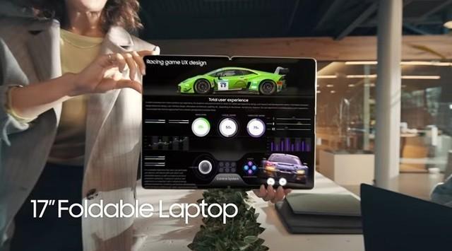 全球首爆:三星Galaxy Book Fold 17折叠屏笔记本