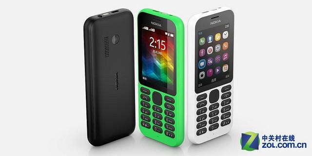 微软再推299元诺基亚215