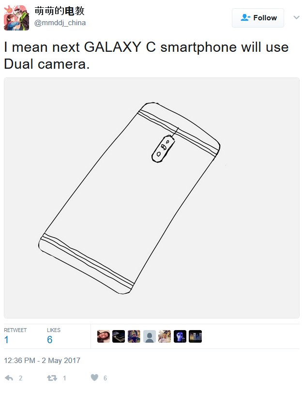 三星C10曝光：骁龙660+首款双摄，这一点还和S8同等待遇