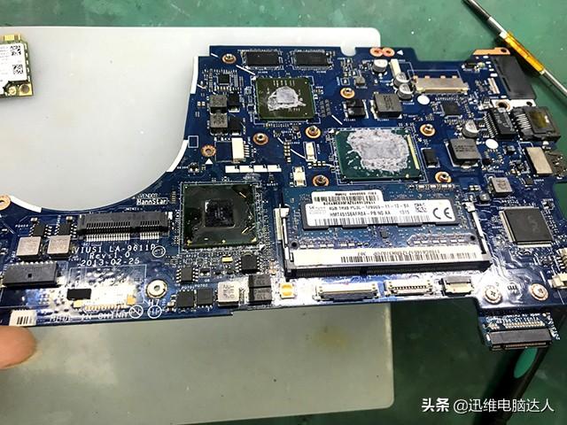 二修联想ThinkPad笔记本电脑，小元件引起开机不进系统，快速盘它