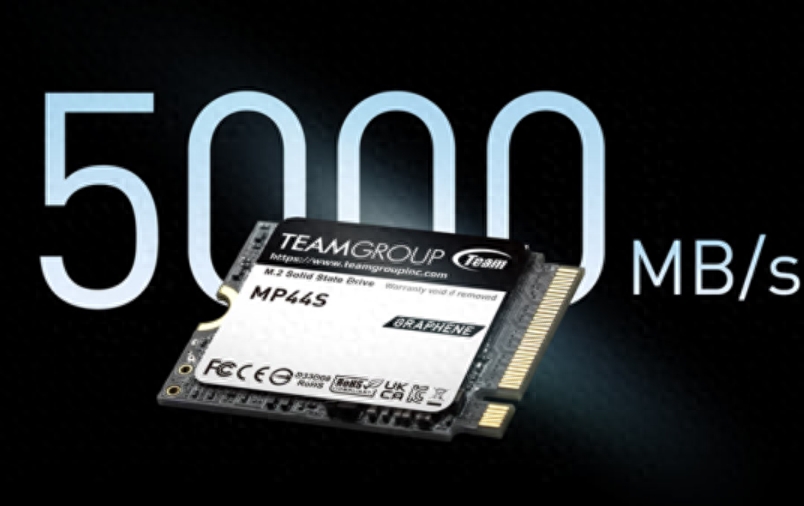 十铨推出MP44S 2230 SSD:5000 MB/s,1TB 682.5元