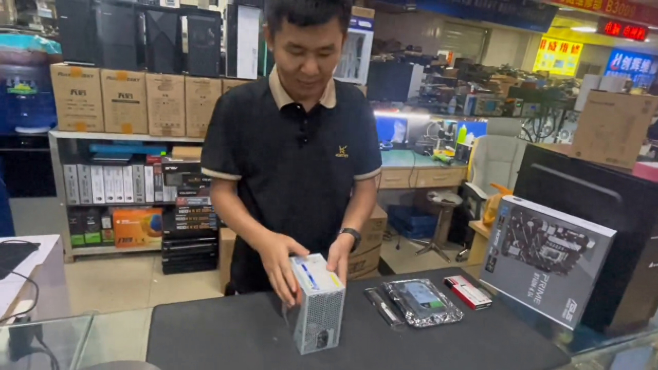 办公电脑装机出货，感谢老客户的支持